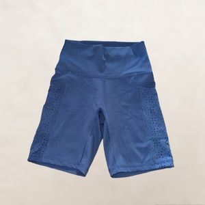 Aerie Blue Biker Shorts